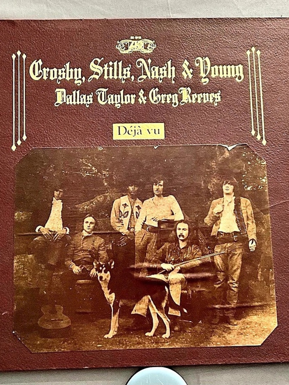 Crosby, Stills, Nash & Young "Deja Vu" LP 1977 Atlantic Records SD-19118